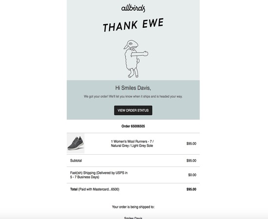 Allbirds Email